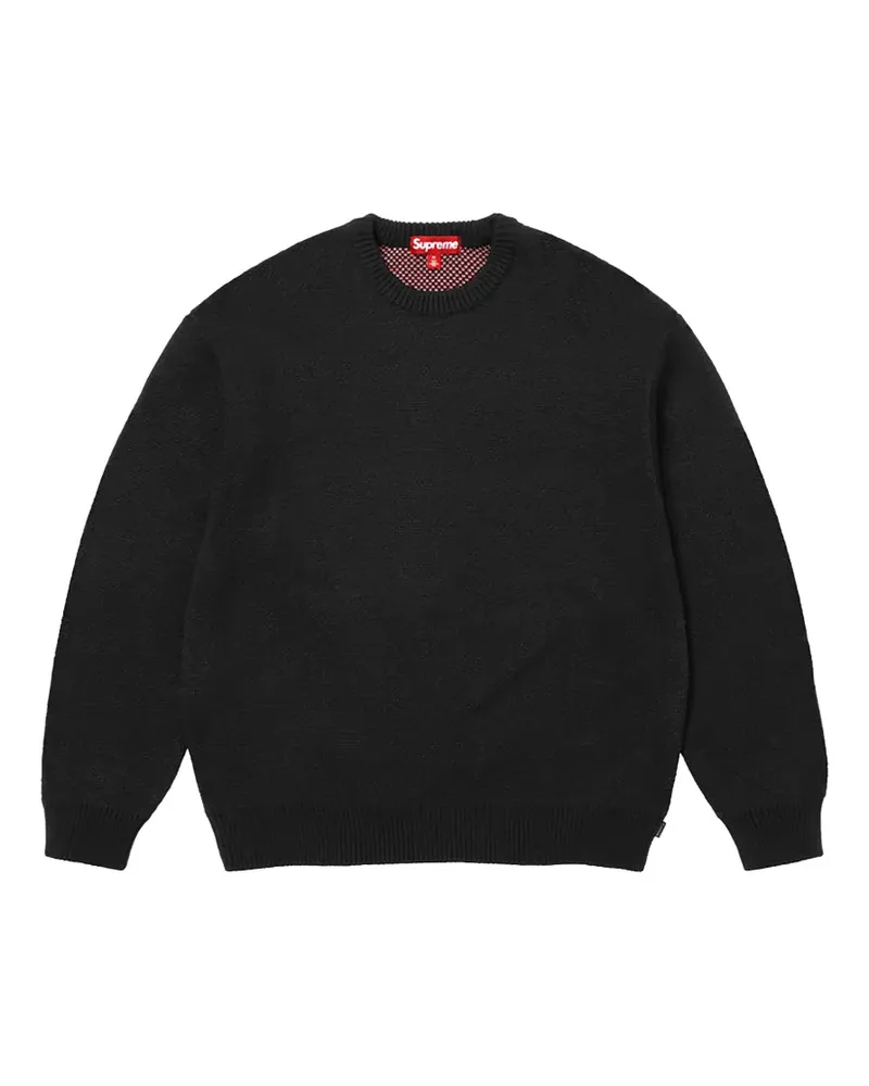 Supreme Being x Spitfire® intarsia-knit sweater - Schwarz Schwarz
