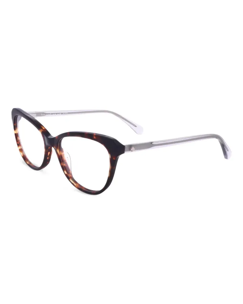 Kate Spade Cat-Eye-Brille - Braun Braun