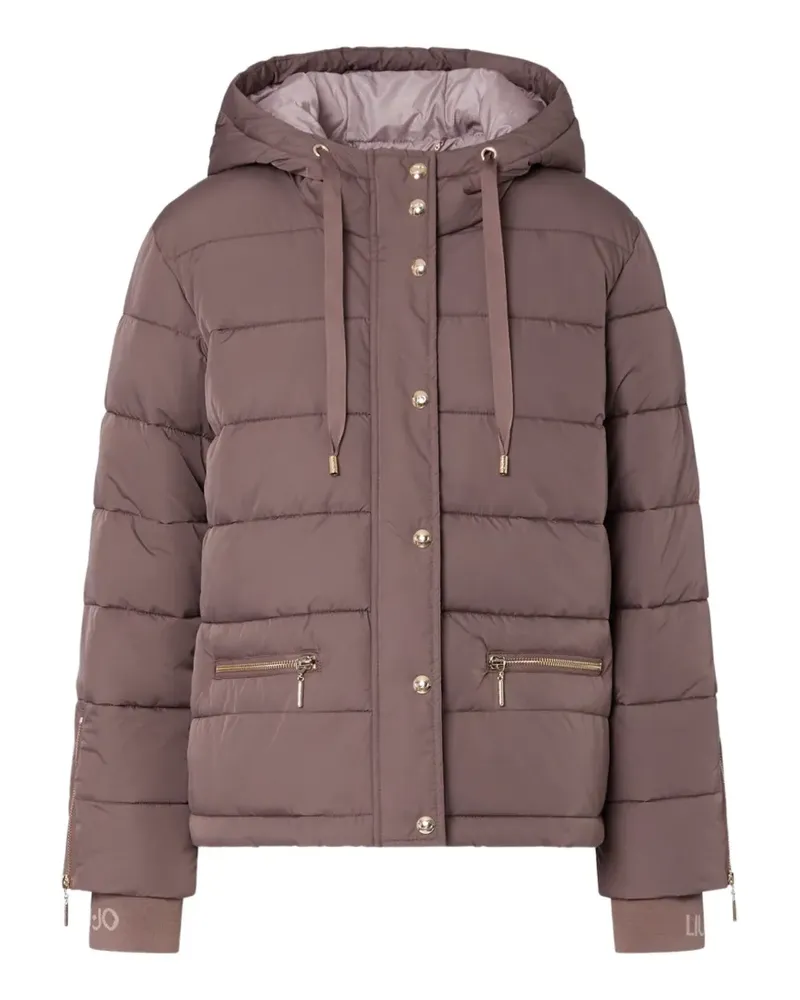 Liu Jo Matte Nylonjacke - Violett Violett