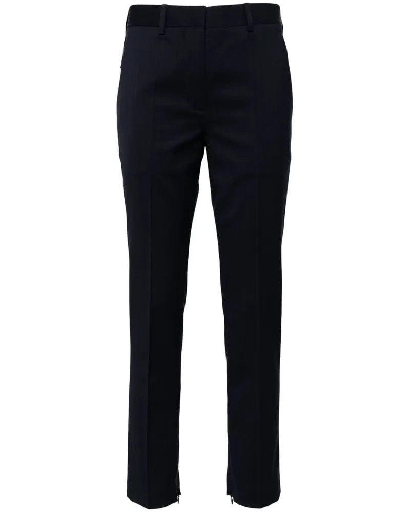 Helmut Lang Hose mit schmalem Schnitt - Blau Blau