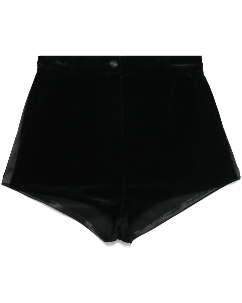 Dolce & Gabbana Shorts mit hohem Bund - Schwarz Schwarz