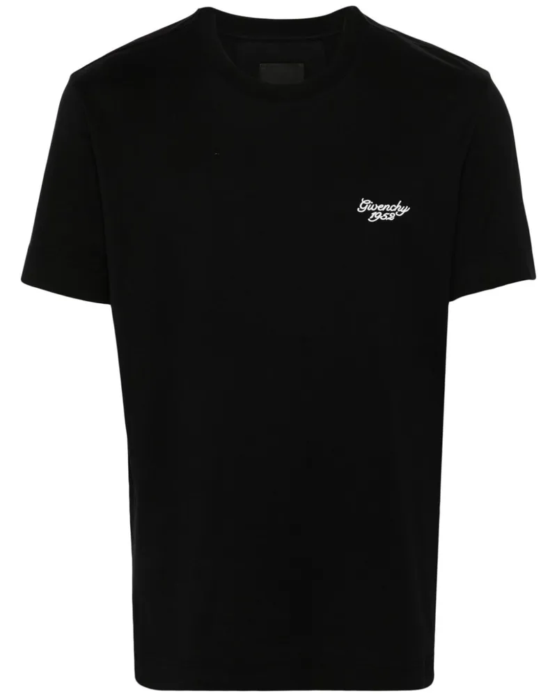 Givenchy T-Shirt mit 4G-Motiv Schwarz