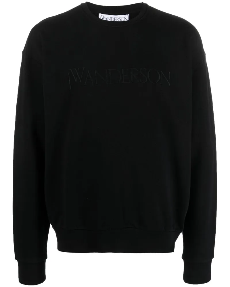 J.W.Anderson Sweatshirt mit Logo-Stickerei Schwarz