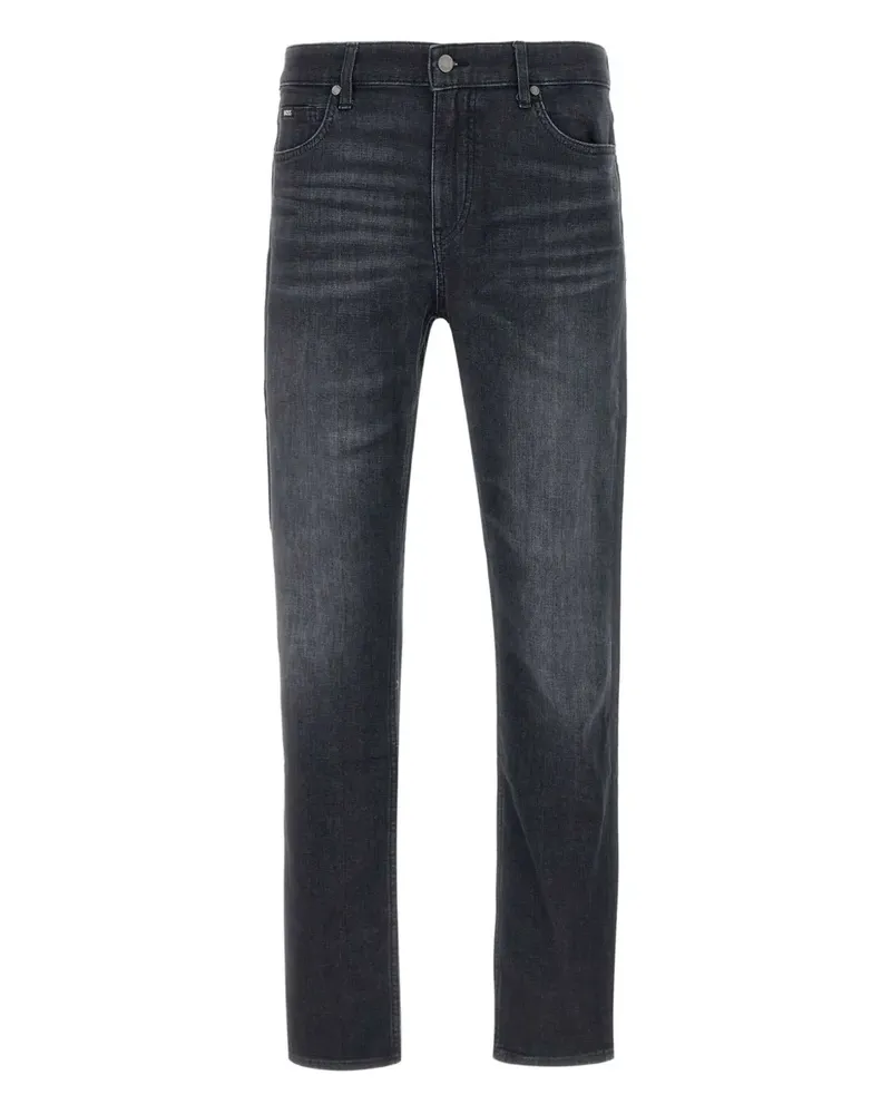 HUGO BOSS Five-Pocket-Jeans - Grau Grau