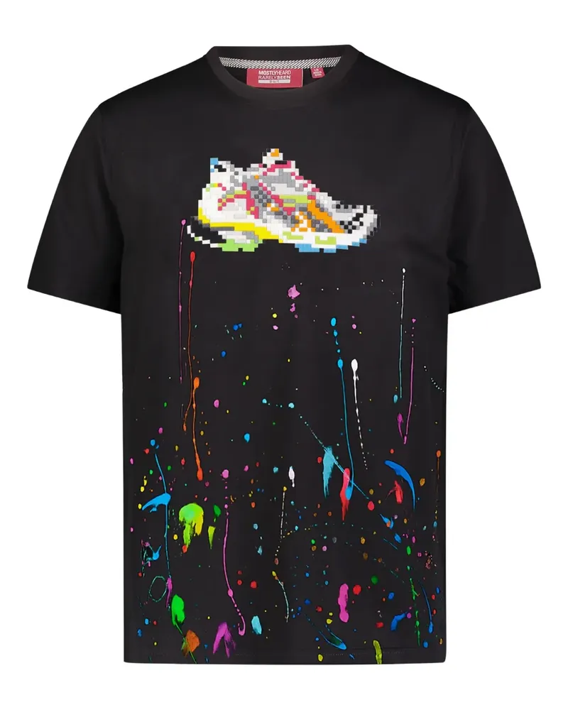 Mostly Heard Rarely Seen Runner T-Shirt - Schwarz Schwarz