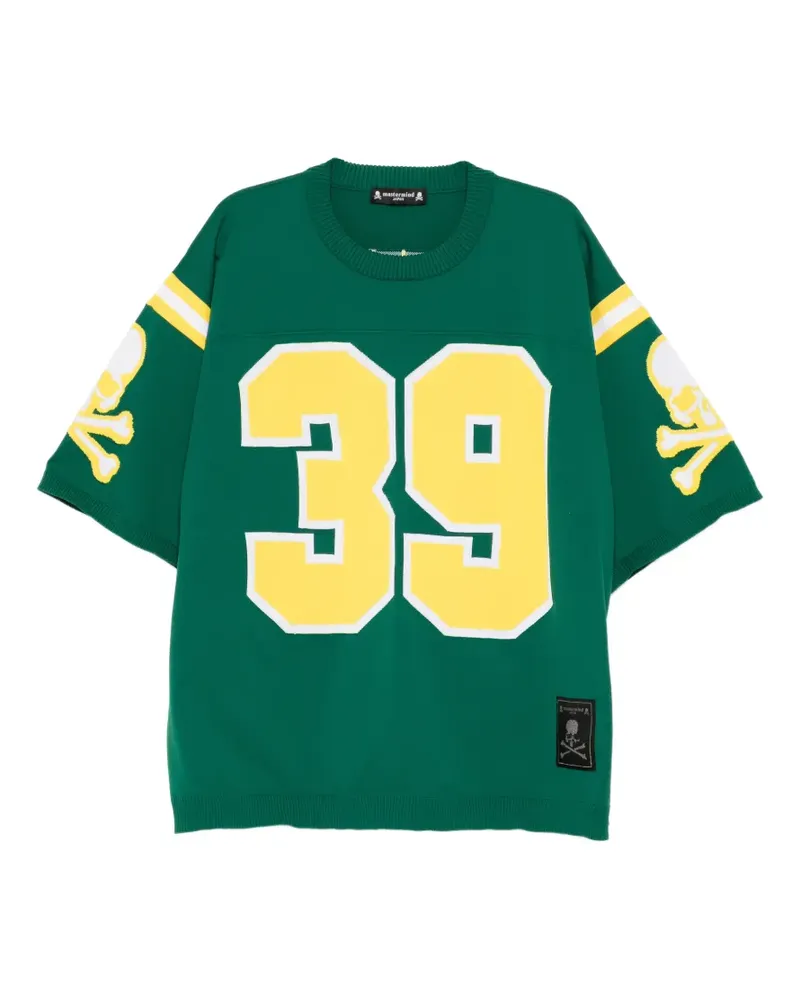 Mastermind Japan Football T-Shirt - Grün Grün