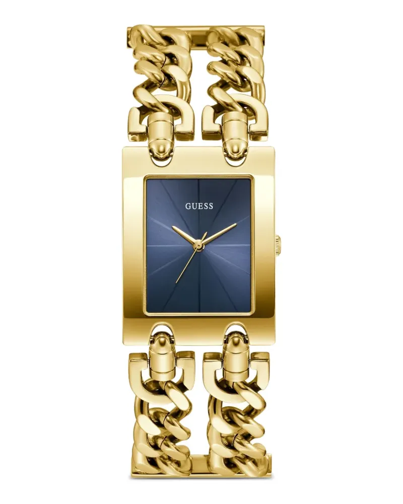 Guess Mod Heavy Metal Armbanduhr 28mm - Blau Blau