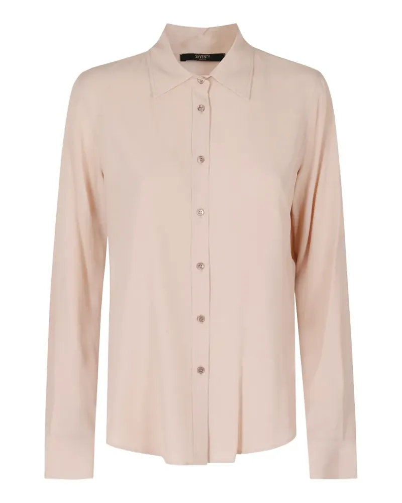 Seventy long-sleeve button-down shirt - Nude Nude