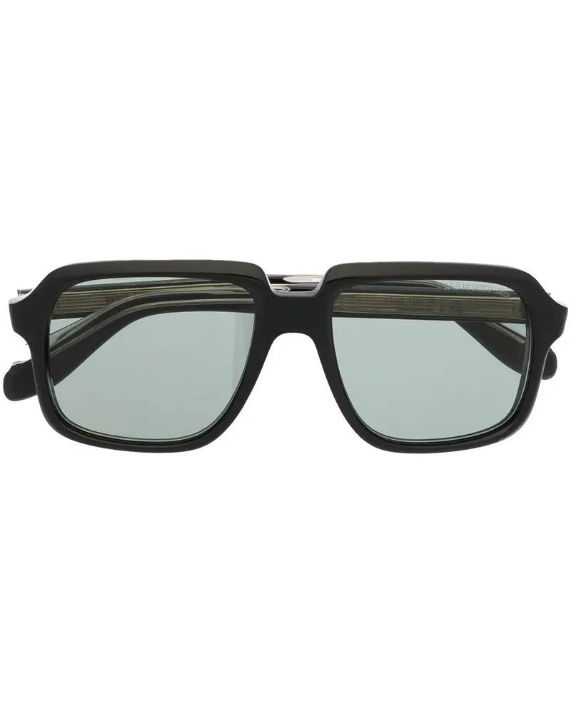 Cutler and Gross Eckige 1397 Sonnenbrille - Schwarz Schwarz