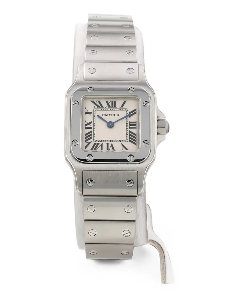 Cartier 2000s Santos Galbée Armbanduhr 23mm - Nude Nude