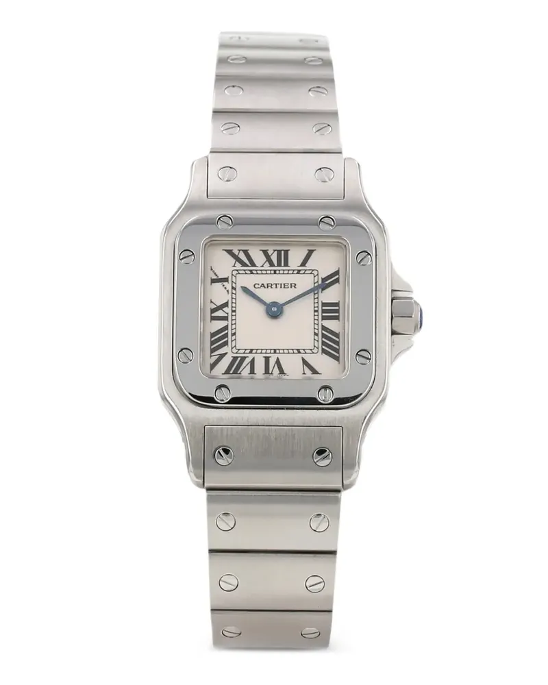 Cartier 2000s Santos Galbée Armbanduhr 23mm - Nude Nude