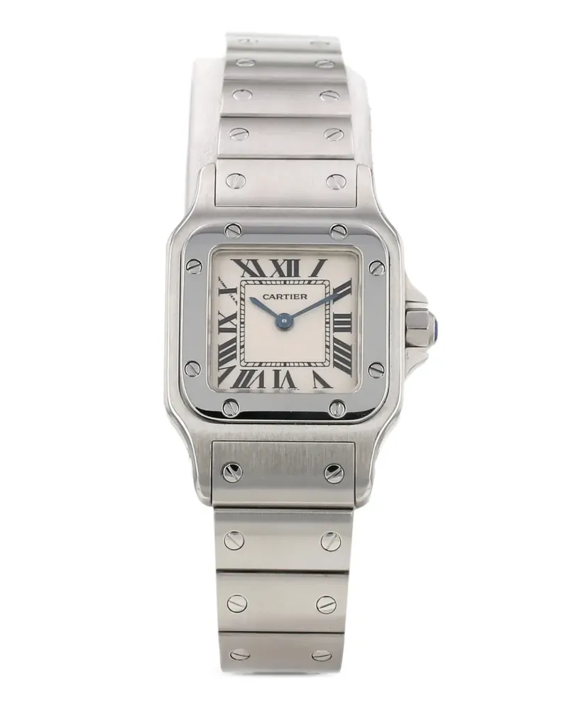 Cartier 2000s Santos Galbée Armbanduhr 23mm - Nude Nude