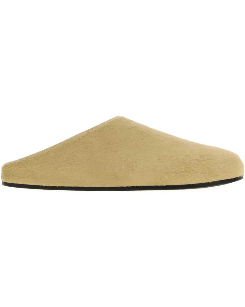 The Row Hudson Slipper - Nude Nude