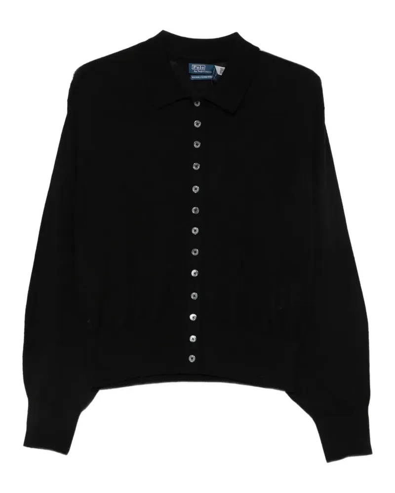 Ralph Lauren Geknöpfter Polo-Cardigan - Schwarz Schwarz