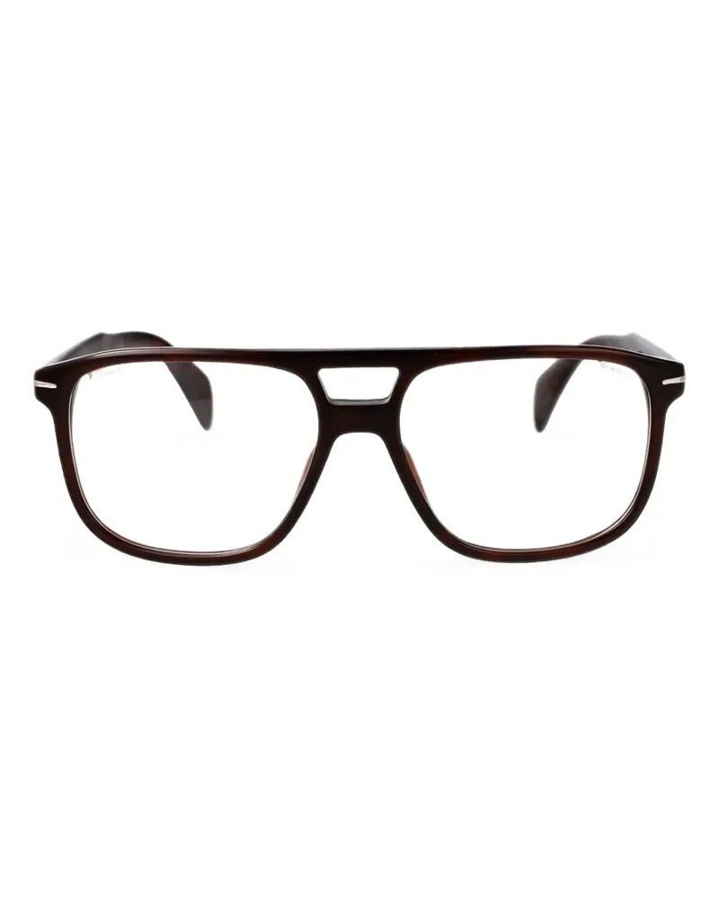 EYEWEAR by DAVID BECKHAM Klassische Pilotenbrille - Braun Braun