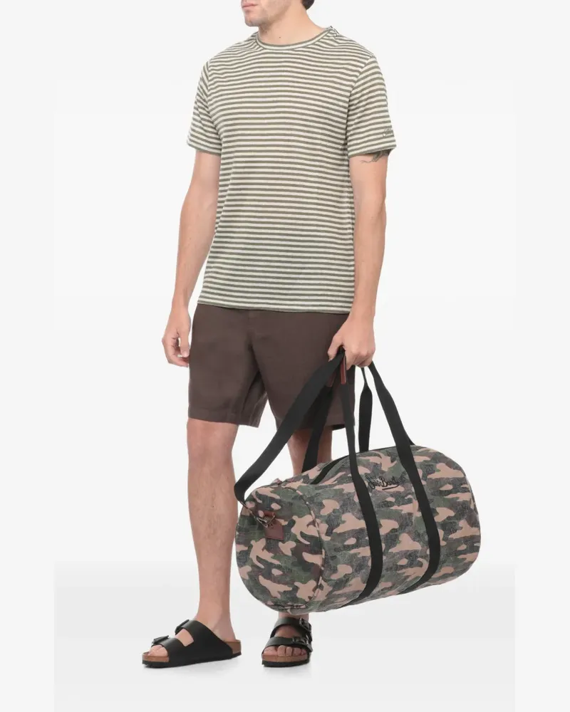 MC2 Saint Barth camouflage-print duffel bag - Grün Grün