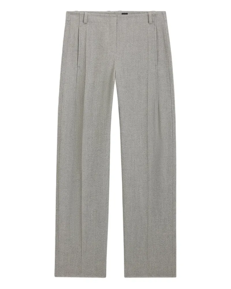 HUGO BOSS textured trousers - Grau Grau