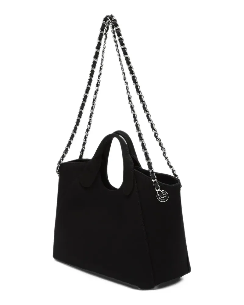 Karl Lagerfeld small Rue St-Guillaume chain tote bag - Schwarz Schwarz