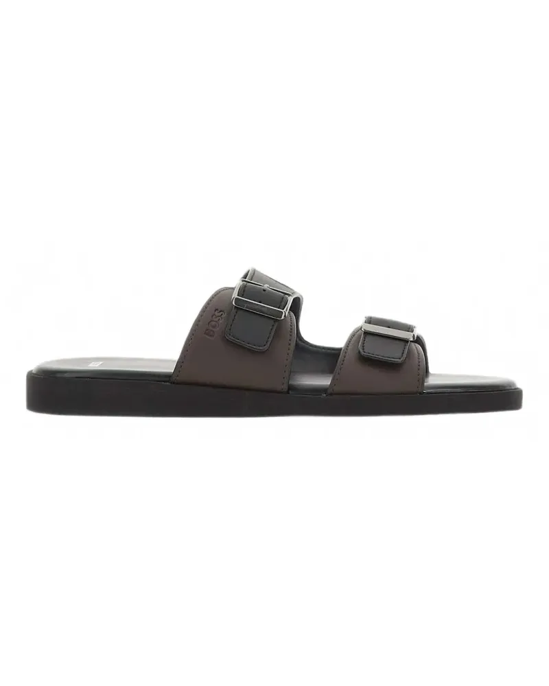 HUGO BOSS buckle-fastening strap sandals - Schwarz Schwarz