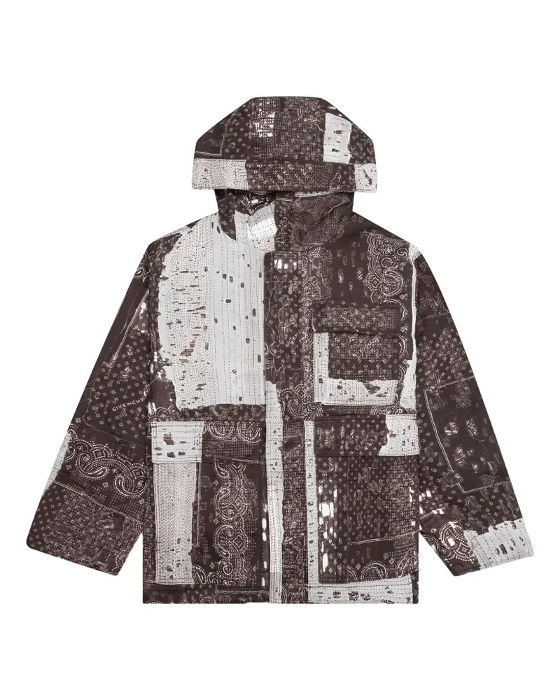 Givenchy Boro quilted jacket - Braun Braun