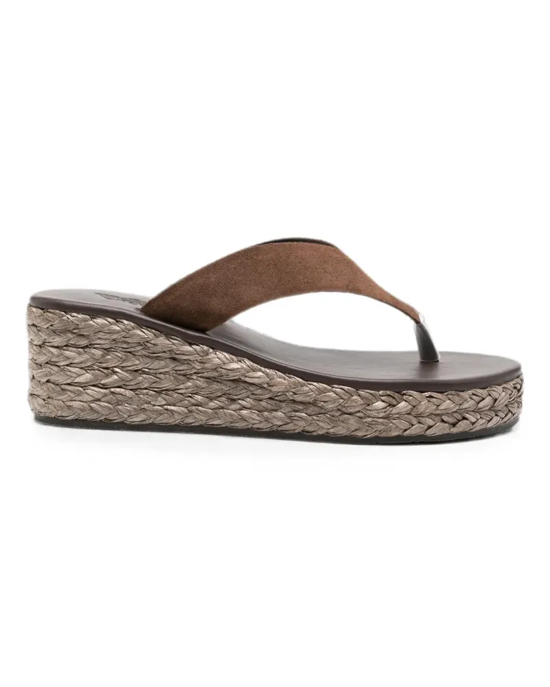 Ancient Greek Sandals Charys Wedge-Sandalen - Braun Braun