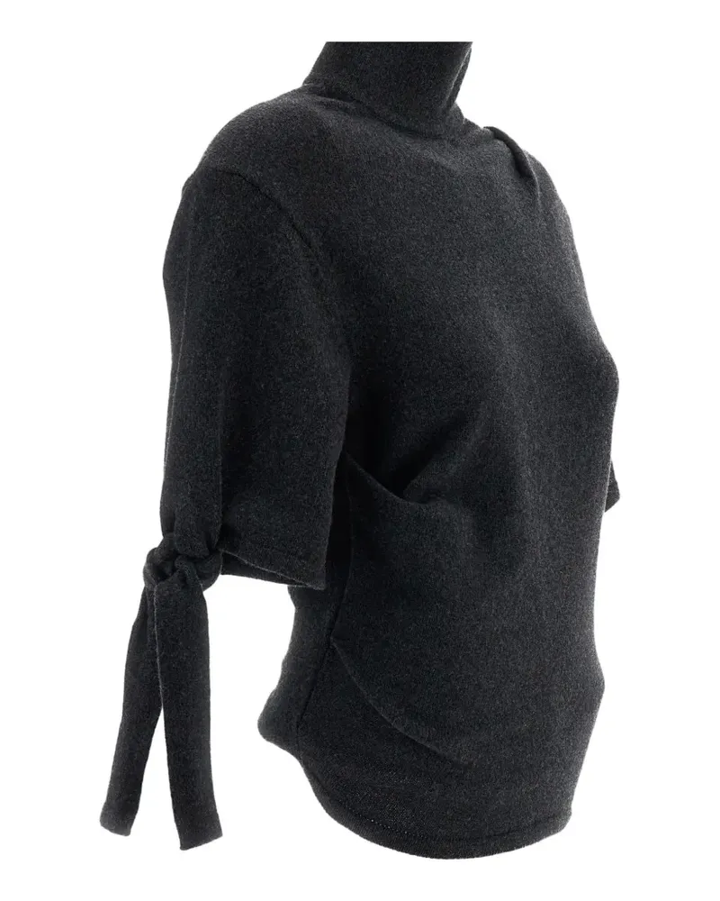 Jacquemus The Fiocco Strickpullover - Grau Grau