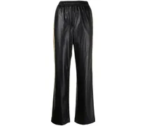 Hose aus Kunstleder - Schwarz
