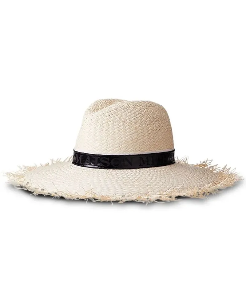 Maison Michel Zango Fedora - Nude Nude