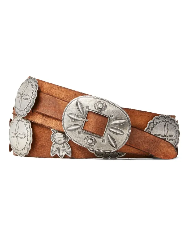 Ralph Lauren Gürtel im Western-Look - Braun Braun