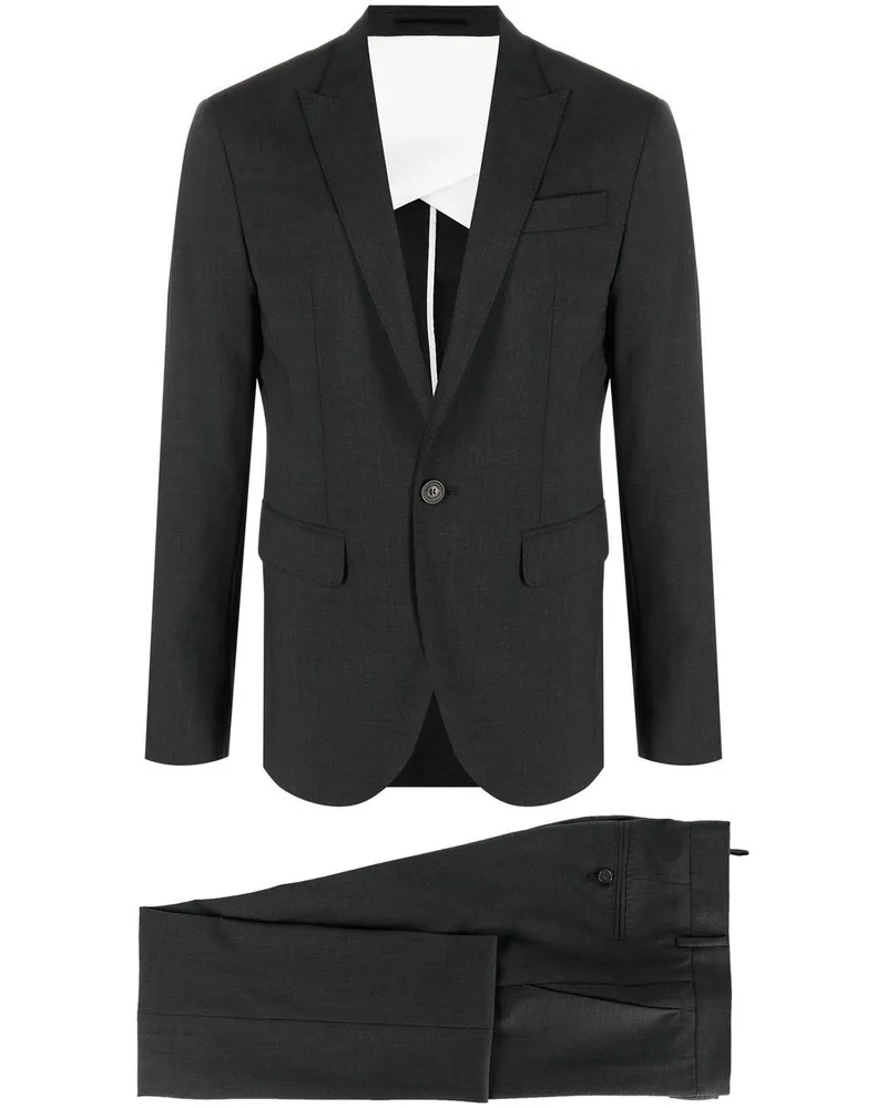 Dsquared2 Einreihiger Anzug - Grau Grau