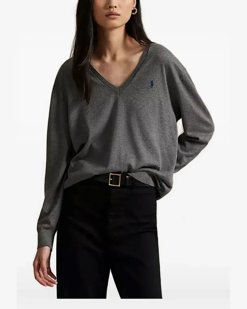 Ralph Lauren v-neck sweater - Grau Grau