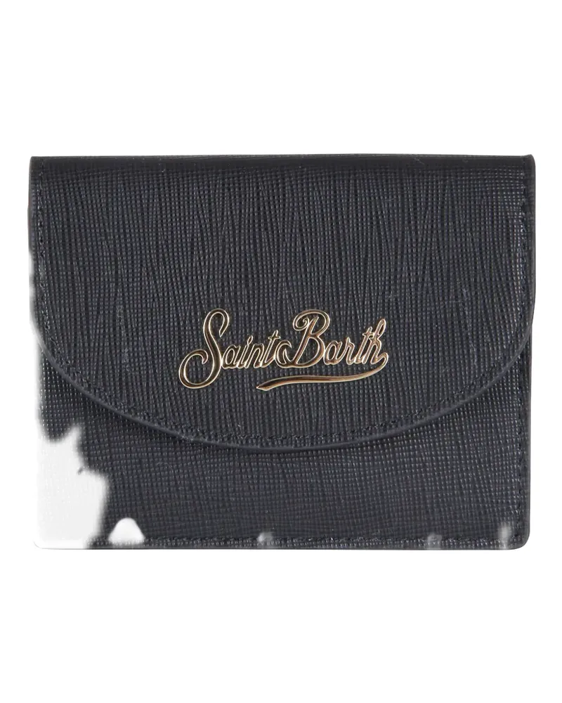 MC2 Saint Barth flap-fastening card holder - Schwarz Schwarz