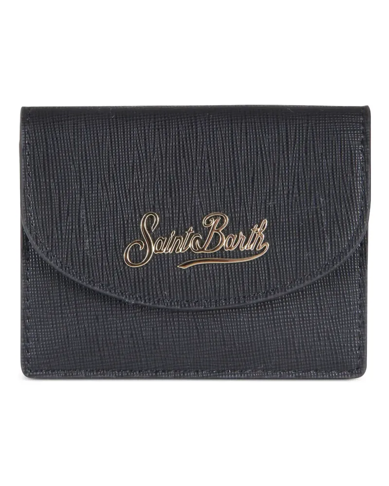 MC2 Saint Barth flap-fastening card holder - Schwarz Schwarz