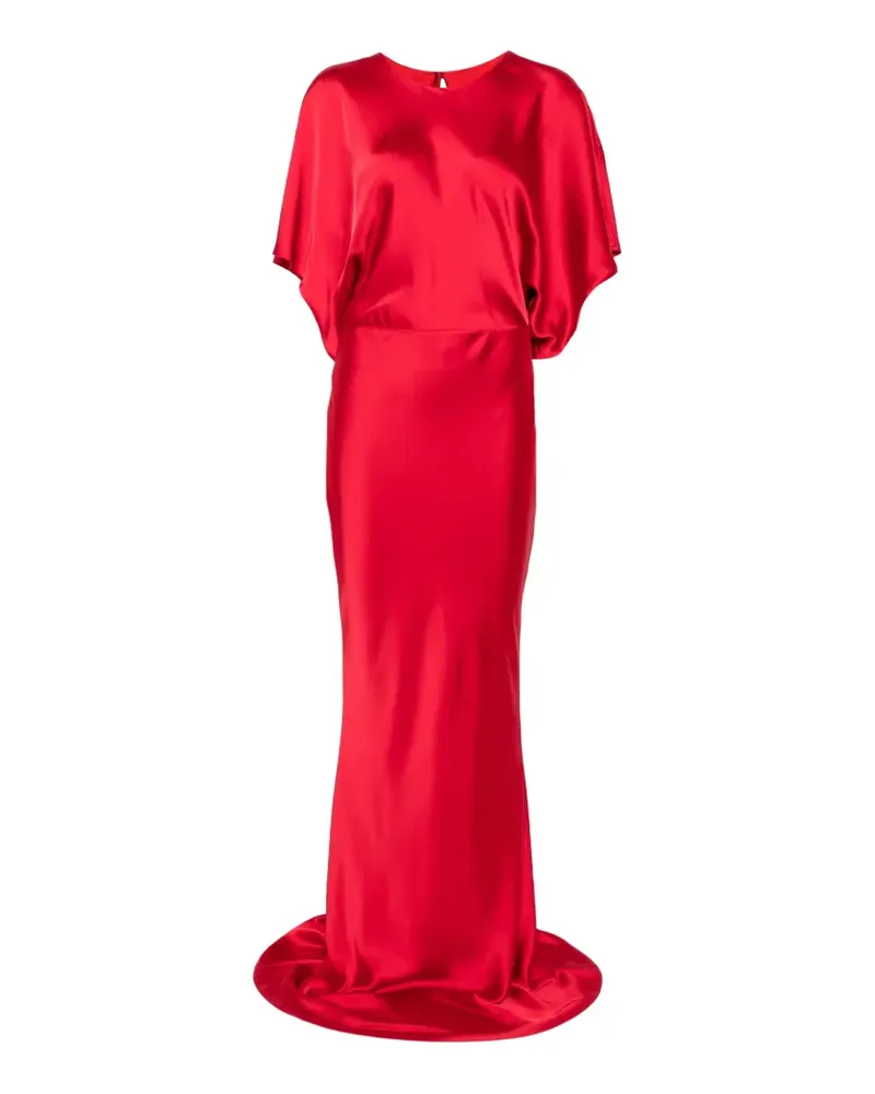 Norma Kamali Reverse Obie Kleid - Rot Rot