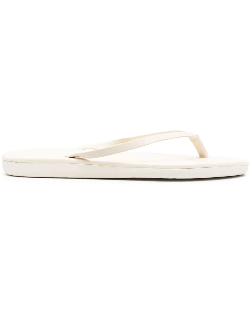 Ancient Greek Sandals Klassische Flip-Flops Weiß