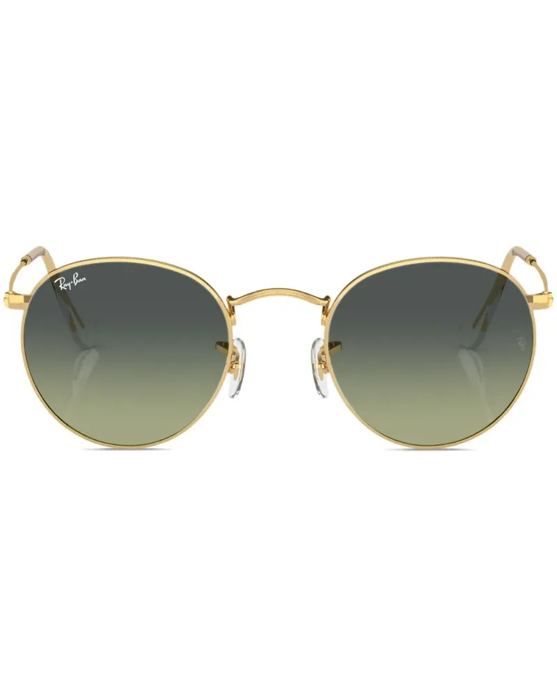 Ray Ban Round Sonnenbrille mit rundem Gestell - Gold Gold