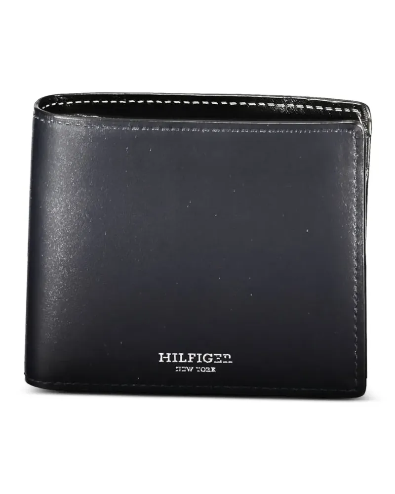 Tommy Hilfiger logo-print bifold wallet - Schwarz Schwarz