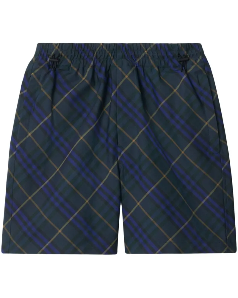 Burberry Shorts mit Vintage-Check - Blau Blau