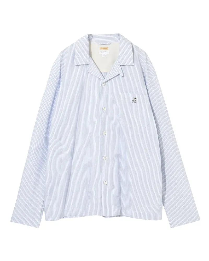 Undercover x Sunspel Hemd - Blau Blau