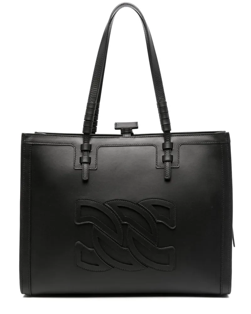 Casadei Baurivage Tote Bag - Schwarz Schwarz