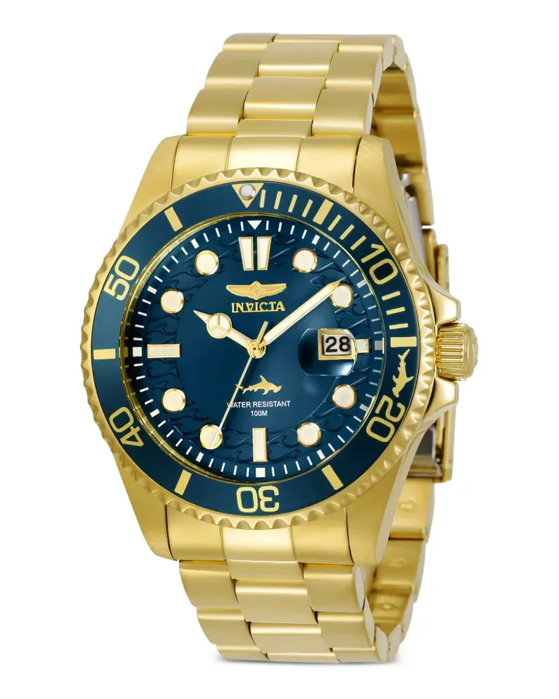 Invicta Pro Diver Armbanduhr 43mm - Blau Blau