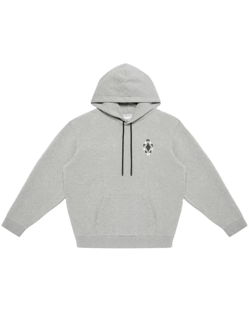 Marcelo Burlon | County of Milan Bandana Cross Hoodie Grau