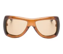Getönte Pilotenbrille - Braun