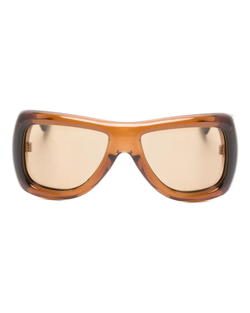 Saint Laurent Getönte Pilotenbrille - Braun Braun