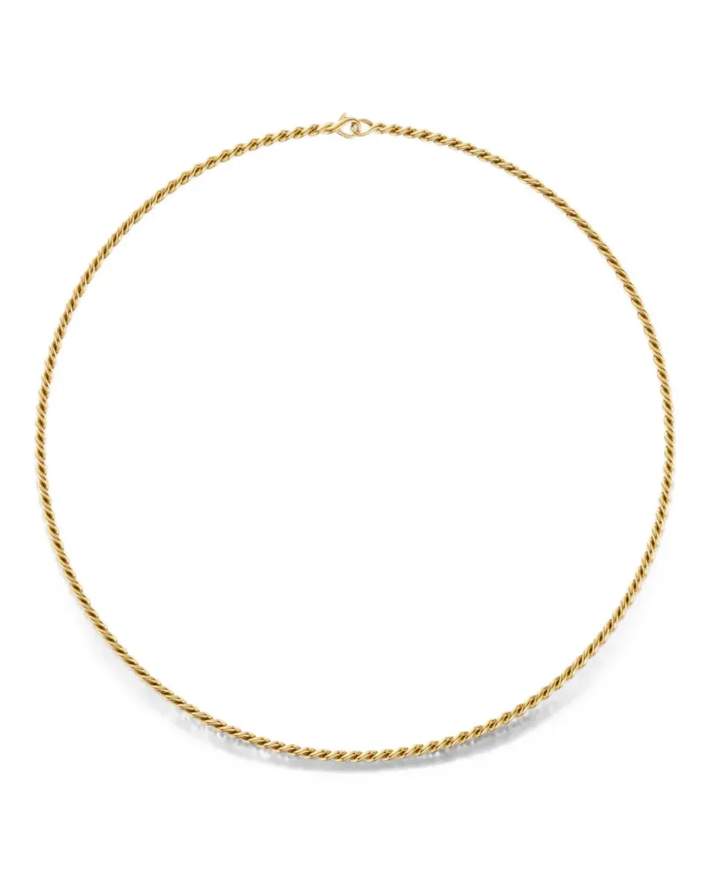 David Yurman Sculpted Cable chain necklace - Gold Gold