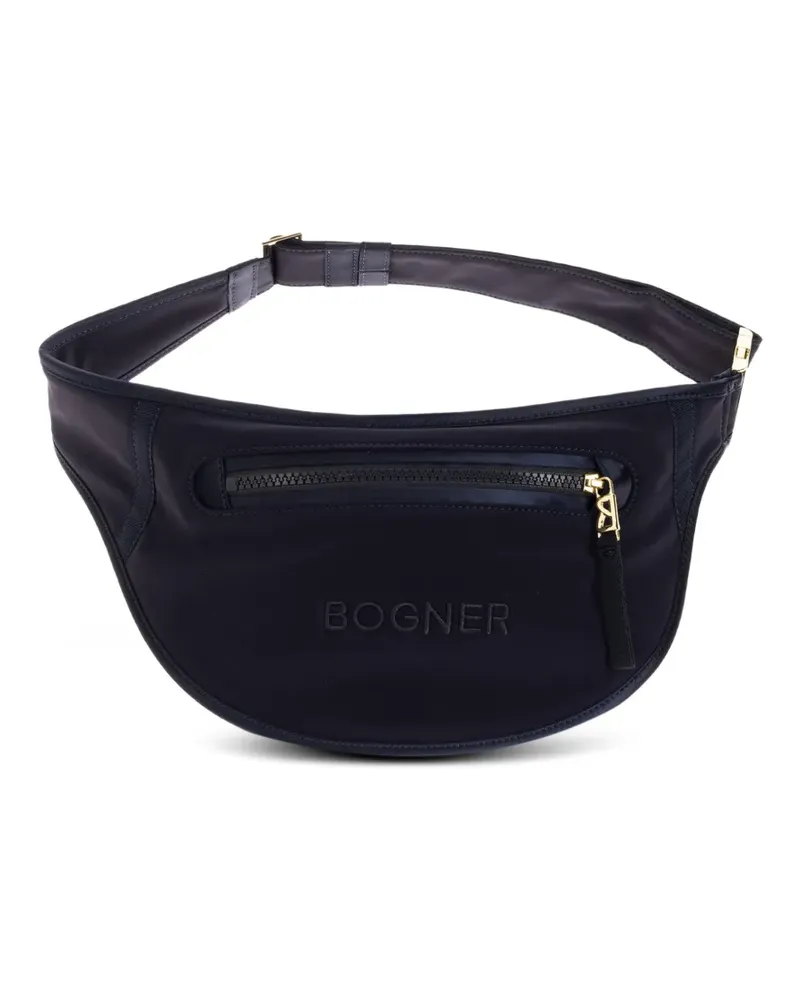 Bogner Karla embroidered-logo belt bag - Schwarz Schwarz