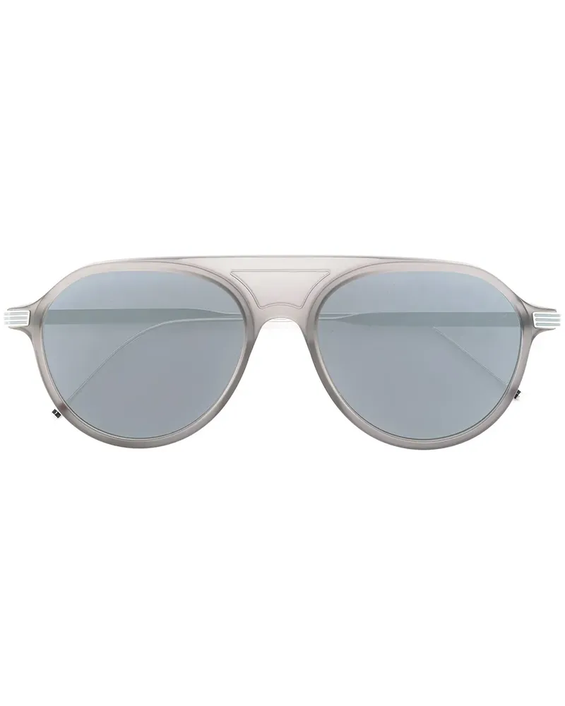 Thom Browne Pilotenbrille mit breitem Steg - Grau Grau