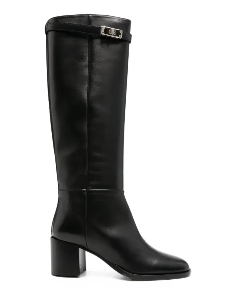 Via Roma 15 Stiefel mit Drehverschluss - Schwarz Schwarz