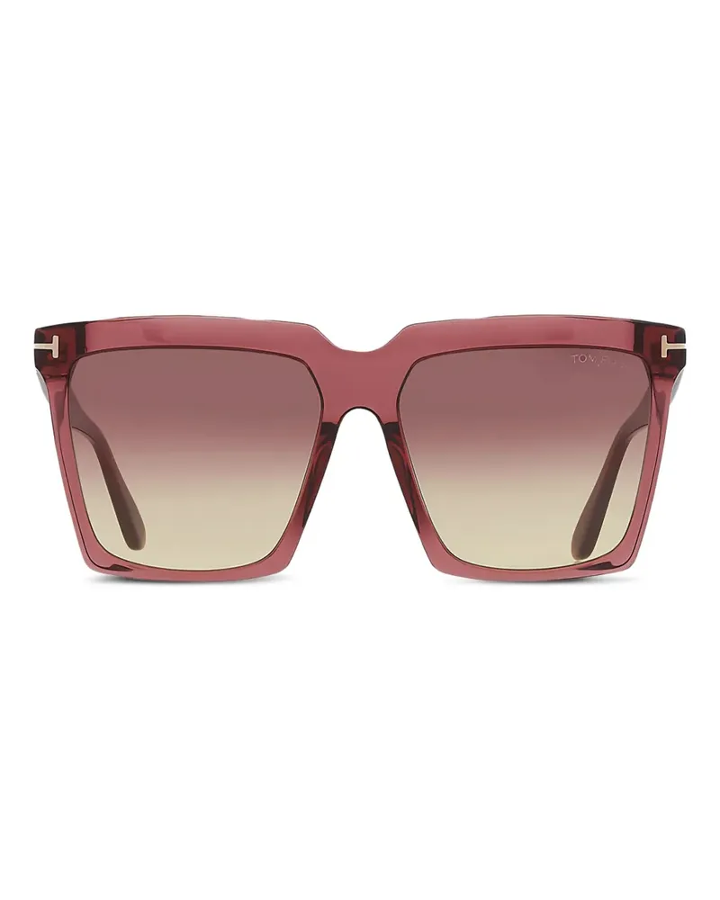 Tom Ford Eckige Sonnenbrille - Rosa Rosa