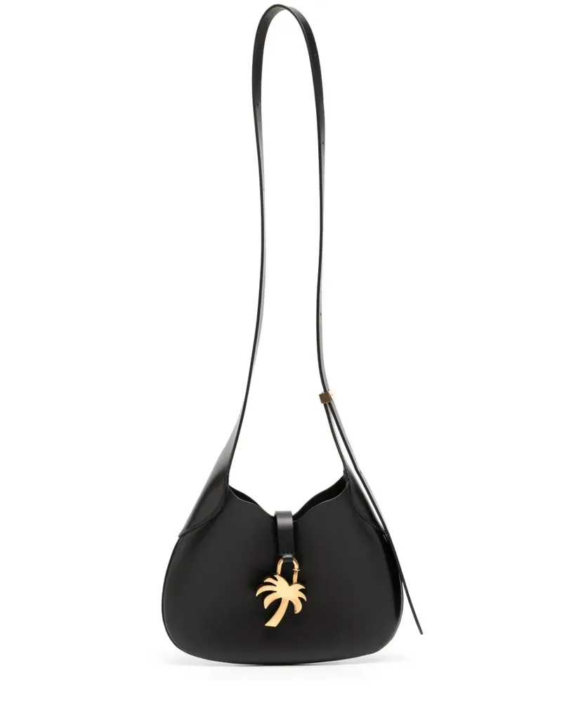Palm Angels Palm Tree Schultertasche - Schwarz Schwarz